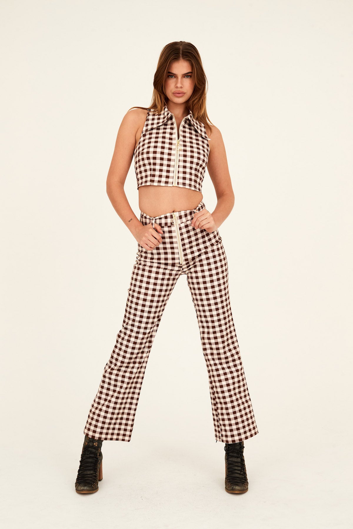 XENO PANTS - PLAID – LENNI the label