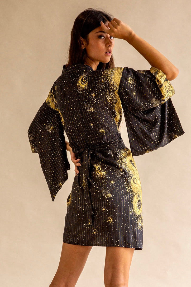 IKUCHI KIMONO DRESS - CHIMERA