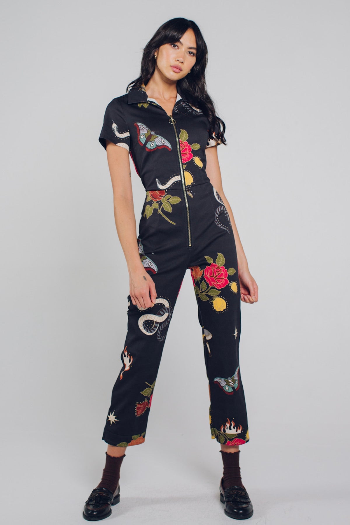 XENO JUMPSUIT - BLACK – LENNI the label
