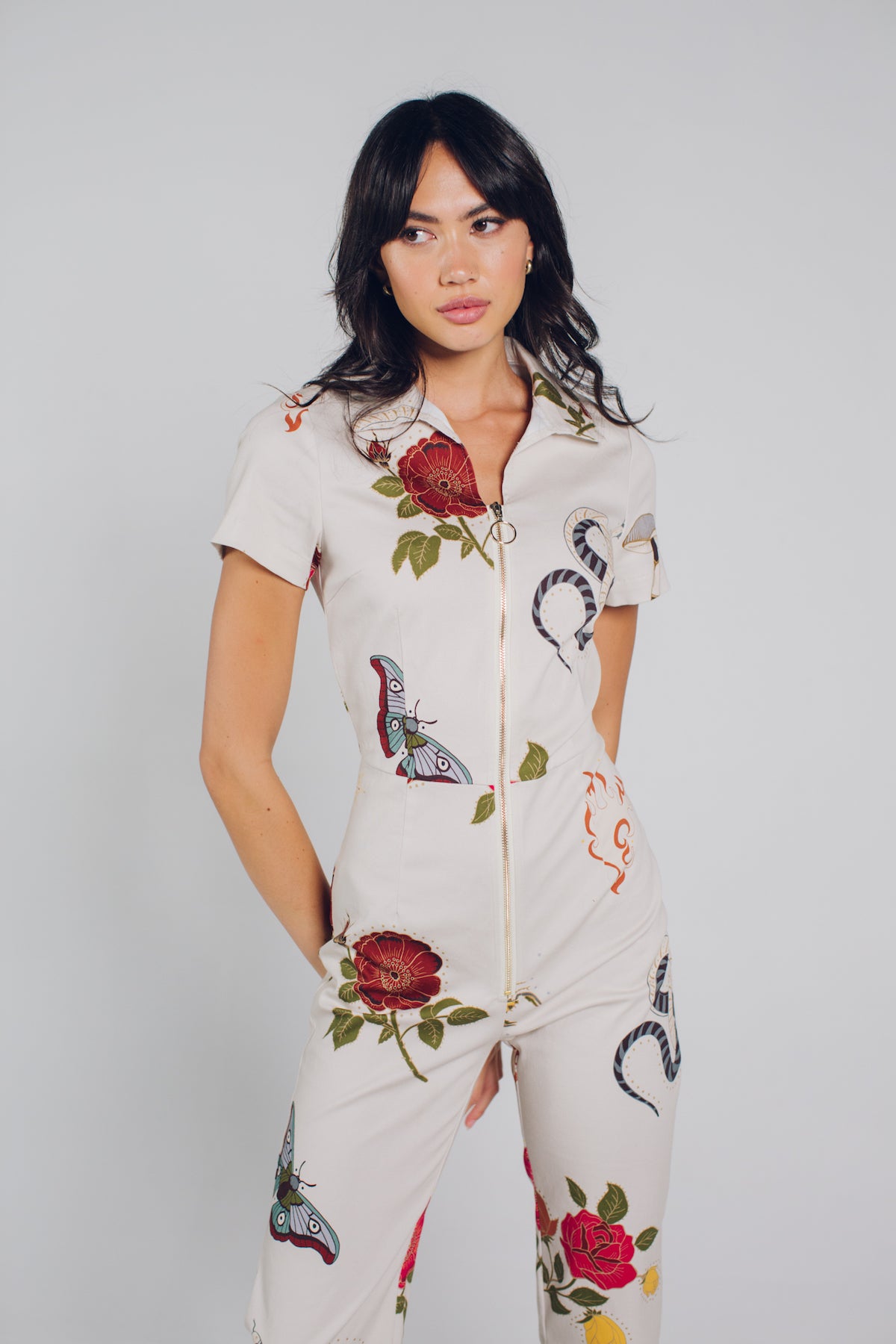 XENO JUMPSUIT - BEIGE – LENNI the label