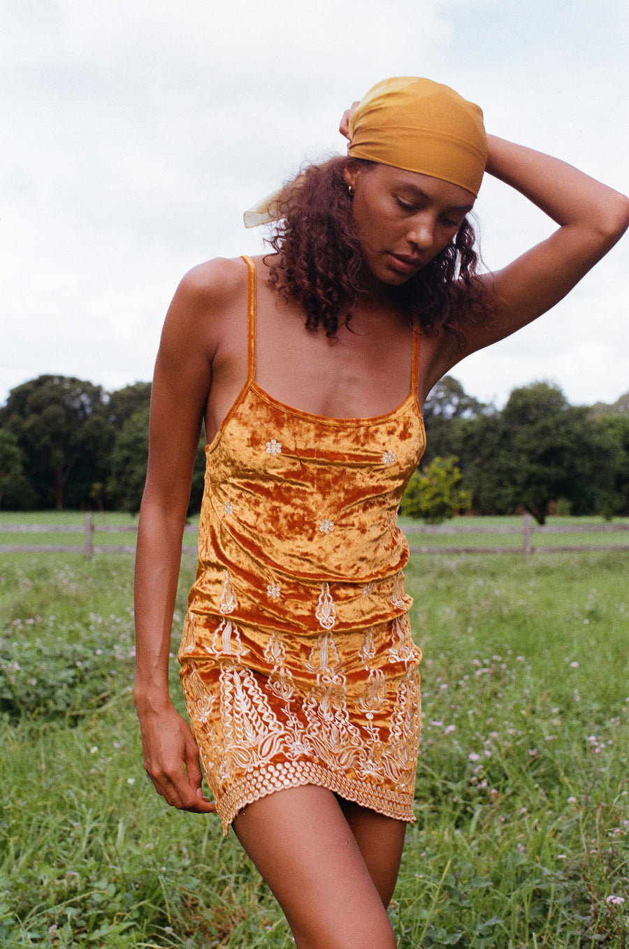 MALU DRESS - AMBER