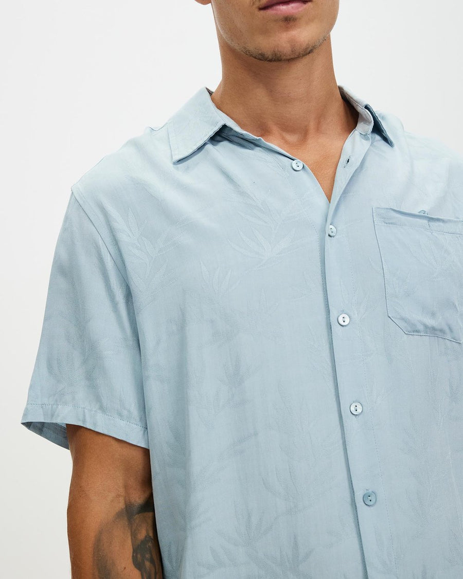 The LENNI Shirt - Dusty Blue