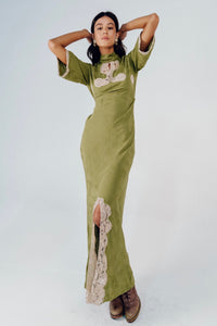 chinese dress ladies ALOE MAXI DRESS – LENNI the label
